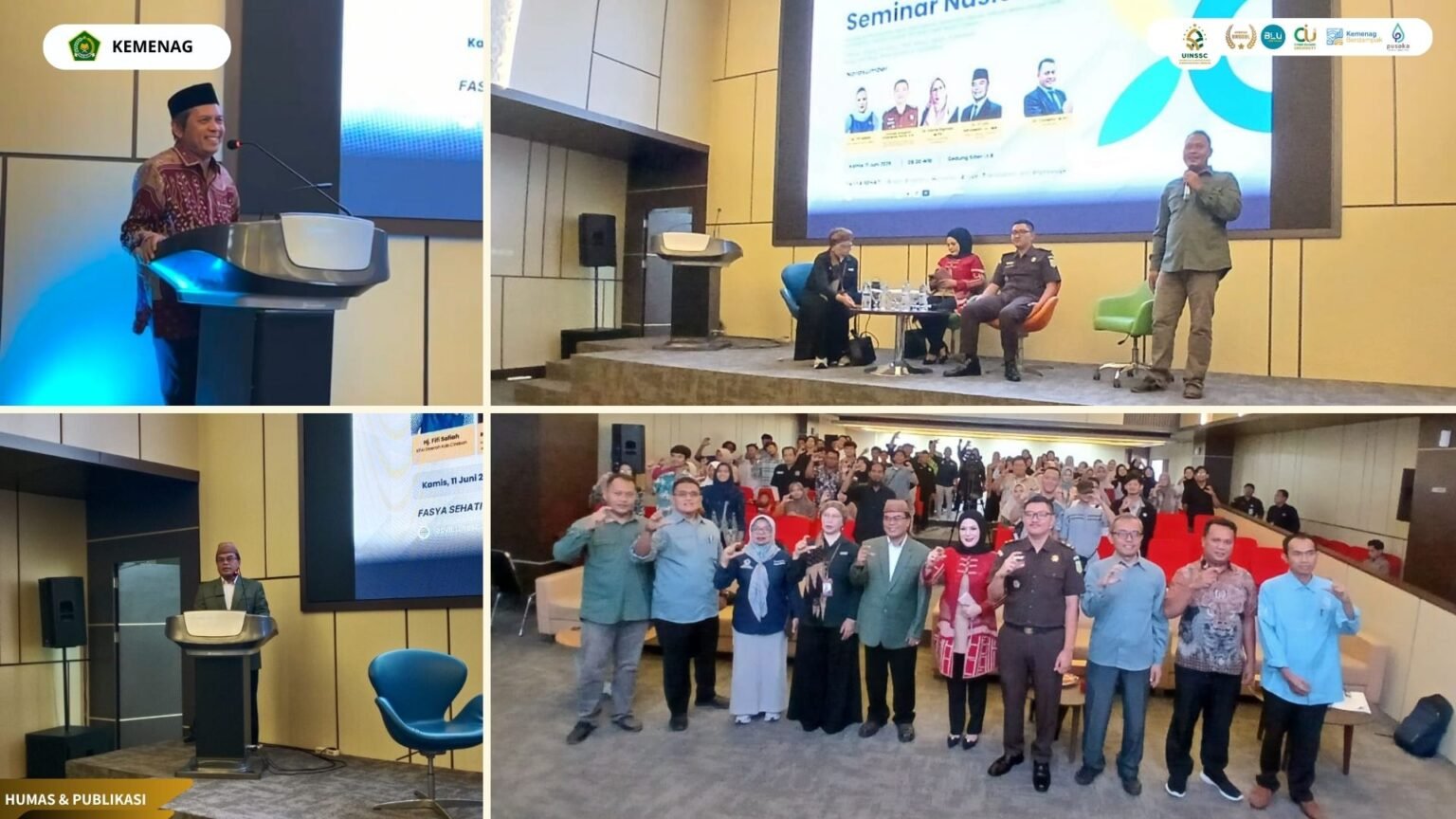Mahasiswa Prodi Ilmu Falak Mengikuti Seminar Nasional  “Inklusi Tanpa Korupsi: Pilar Masa Depan Indonesia yang Adil bagi Perempuan dan Disabilitas”,
